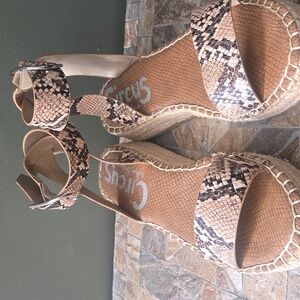 Circus by Sam Edelman platform sandals, size 7